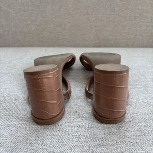 DV Dolce Vita Priana Tan Puffy Strappy Block Heel Sandals Summer Heels Size 8 thumbnail 8
