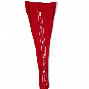 Zyia High Waisted Red Athletic Leggings - Size 12 thumbnail 3
