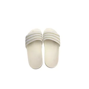 Adidas Adilette Sandals Off White Neutral Slip On Slides Size Women's 9 thumbnail 3