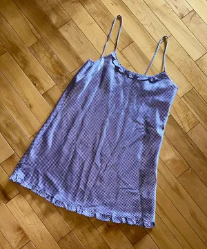 Summer Night Gown Purple Size L thumbnail 1