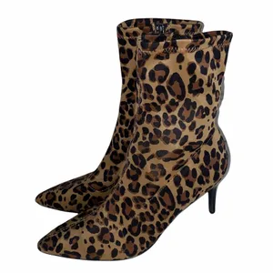 Mix‎ No. 6 Cadaoria Leopard Print Ankle Boots Size 8 thumbnail 8