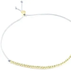 NIB LUCKY FEATHER 14K Gold Dipped Milestone 50th Birthday Stretch Bracelet thumbnail 1