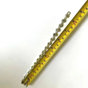 Avon rhinestone silver tone bracelet thumbnail 8