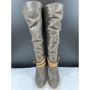J Shoes Women's Brown Leather Shoes/Heeled Boots Size 6.5 SKU 5663 thumbnail 2