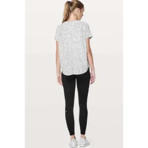 Lululemon Meant To Move Short Sleeve Tee Tiger Space Dye 8 M Anti Stink Run thumbnail 2
