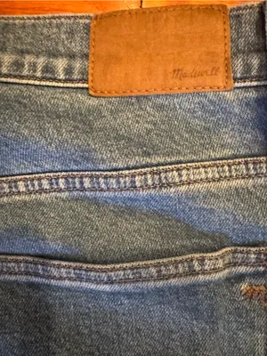 Madewell The Perfect Vintage Wide‑Leg Crop Jeans Size 32 thumbnail 7