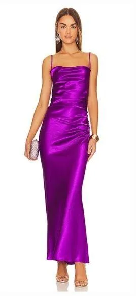 Superdown Lanthea Maxi Dress in Purple thumbnail 1