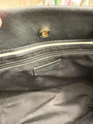 Marc Jacobs Black Leather Tote thumbnail 2