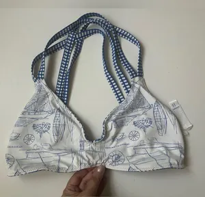Vineyard Vines Gingham bikini top size S thumbnail 3