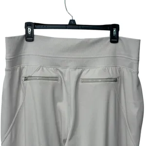 Athleta‎ Venice High Rise Jogger Pants Womens XL Beige Stretch Athletic Running thumbnail 5