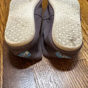 TOMS Gray Classic Canvas Slip-Ons thumbnail 9