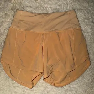 Lululemon Speed Up HR Short 4" Lined Swift Fabric Size 0 Summer Glow thumbnail 2