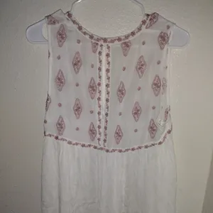 Free People‎ Sleeveless Diamond Embroidered Small thumbnail 4