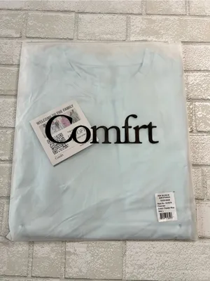 Comfrt Cloud Lounge Powder Blue Tshirt Size Large thumbnail 2