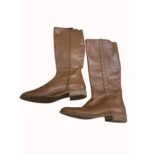 Michael Kors women’s over knee brown studded leather boots size 10M SKU 4654 thumbnail 6