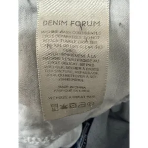 Denim Forum Aritzia High Rise Straight Jeans Light Wash Size‎ 28 thumbnail 4
