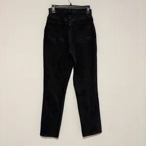 Abercrombie & Fitch Vintage Ultra High Rise 90s Straight Jean saturated‎ black 2 thumbnail 2