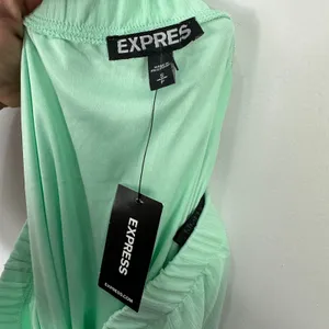 Express Skirt Small Mint Sheer Maxi Y2K‎ Fairycore Coquette Pastel Aesthetic NWT thumbnail 5