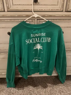 Green Old Navy Sweatshirt thumbnail 2