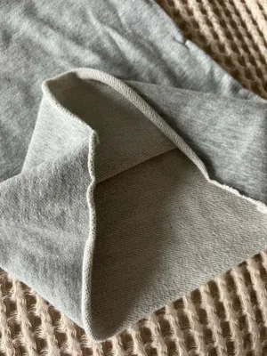 Adika Gray wide leg sweatpants with a distressed look, size XS #loungewear #distressed thumbnail 5