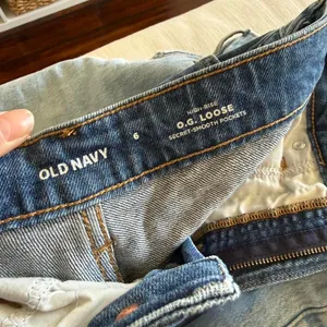 Old-navy Women's Blue and Black Jeans thumbnail 4