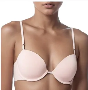 Calvin Klein NWT 32B Sculpt Lightly Lined Demi Bra Pink 2-Way Convertible Straps thumbnail 1