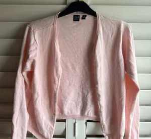 GAP Women's Soft Pink Cardigan thumbnail 1