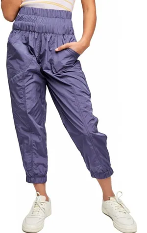 FP MOVEMENT BY‎ FREE PEOPLE Women's Size XS Purple The Way Home Joggers NEW thumbnail 1