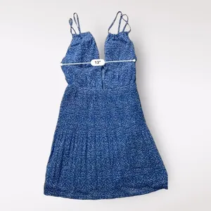 Missguided NWT Blue Floral Strappy Mini‎ Dress Size 4 thumbnail 3