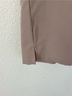 FIGS Catarina Scrub Top in tan sz small thumbnail 6