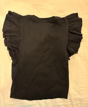 Zara ruffle top thumbnail 2
