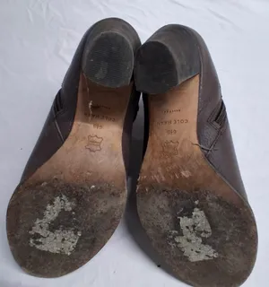 Cole Haan Brown Leather Buckle Ankle Booties thumbnail 5