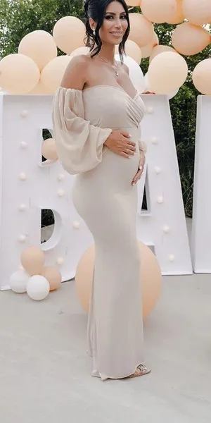 Lulu sweetheart Gown Maternity thumbnail 1