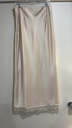 Princess Polly Lace x Silk Skirt thumbnail 3