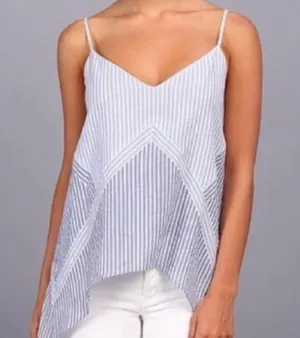 BCBG Maxazria Cora‎ Striped Spaghetti Strap Tanj Top Women’s XS thumbnail 2