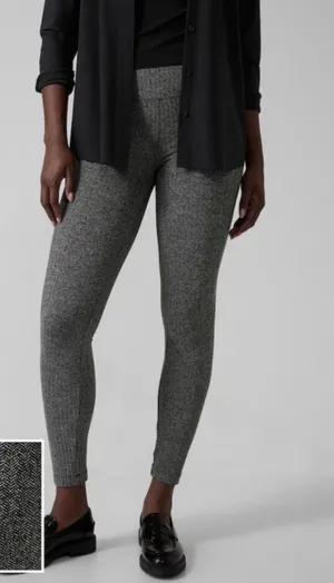 Athleta Delancey herringbone tights  thumbnail 1