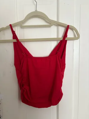 Red Going Out Top Shein thumbnail 2