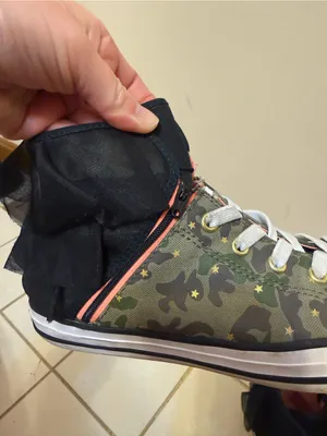 Converse | Block Party Camo Chuck Taylors size 5 thumbnail 7