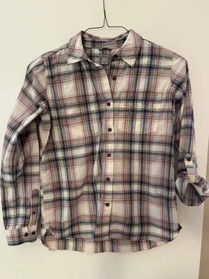Carhartt Women's Plaid Button-Down Shirt NWOT thumbnail 1