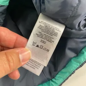 Columbia Jacket Womens Small Blue Turquoise‎ Full Zip Hooded Puffer Zip Pockets thumbnail 4
