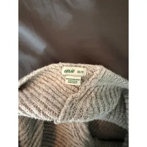 Aerie Gray Open Back Sweater - XS thumbnail 3