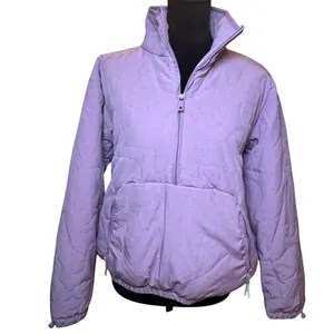 Avalanche Outdoor Supply Co Women Lavender Quilted Quarter Zip Pullover Jacket S thumbnail 2
