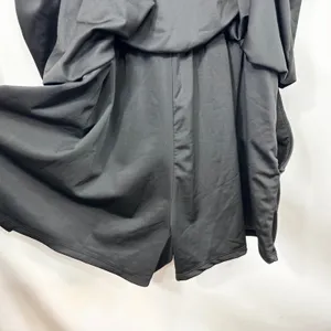Two 2 Fly Large Romper Studded Black Sleeveless Pockets Goth Edgy Mini Biker 529 thumbnail 8