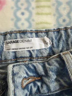 Garage Light Blue Distressed Denim Shorts thumbnail 3