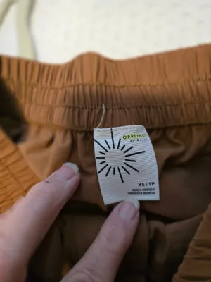 aerie Relaxed Cargo Pants in Caramel XS thumbnail 2