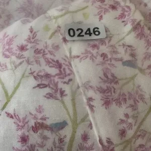 Brooke Wright Floral Kaftan Dress Womens Medium Pink Purple Cotton Linen Maxi‎ thumbnail 9