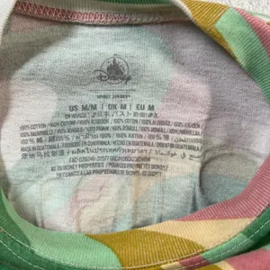Walt Disney World Spirit Jersey Womens Medium Pink Green 70s Swirl Long Sleeve M thumbnail 15
