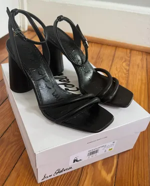 Sam Edelman Kia Block heels with ankle strap thumbnail 1