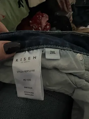 Risen Los Angeles Women's Dark Blue Boot Cut Jeans thumbnail 2