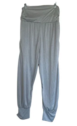 NWOT FREE PEOPLE Movement X Free People Victory Harem Pants - Beach Fog thumbnail 6